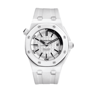 Audemars Piguet Royal Oak Offshore Diver 15707 42mm White Dial Ceramic - VIP Version