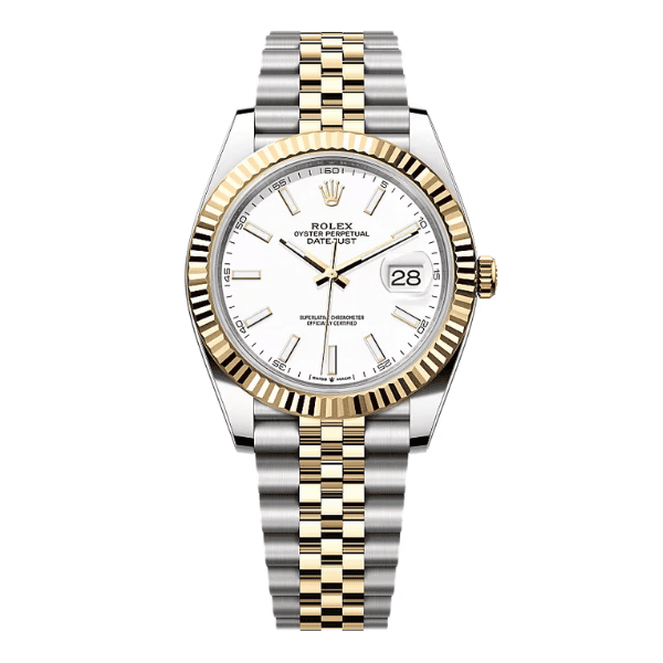 Datejust M126333-0016 Two Tone White Dial 41mm - VIP Version