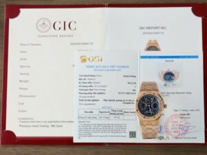 Audemars Piguet 26574 Blue Dial Replica Watches 18K Gold Wrapped Custom APS Factory 41mm