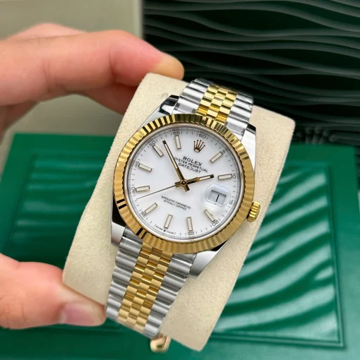 Datejust M126333-0016 Two Tone White Dial 41mm - VIP Version
