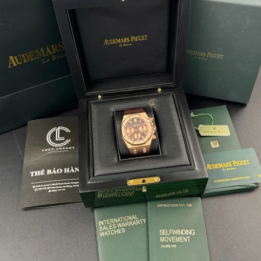 Audemars Piguet Royal Oak Selfwinding Chronograph 26239OR.00.D812CR.01 41mm Rose Gold - VIP Version