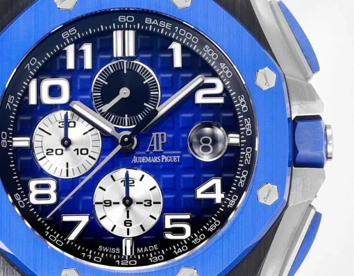 Audemars Piguet Royal Oak Offshore Selfwinding Chronograph in Blue Ceramic 26401RO 44mm - VIP Version