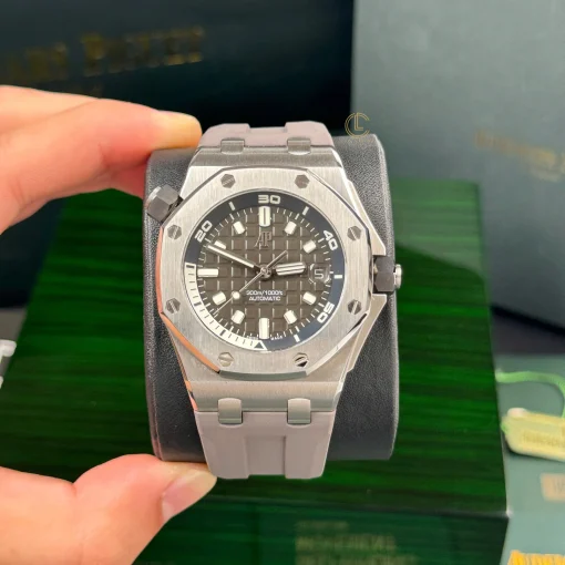 Audemars Piguet Royal Oak Offshore Diver 15720ST 42mm Stainless Steel Grey Dial - VIP Version