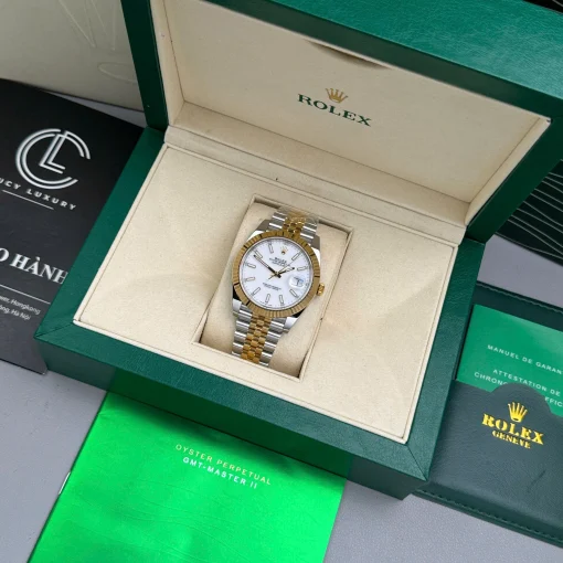 Datejust M126333-0016 Two Tone White Dial 41mm - VIP Version