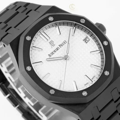 Audemars Piguet Royal Oak 15500ST 41mm Ceramic White Dial - VIP Version