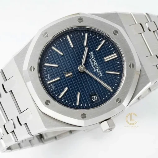 Audemars Piguet Royal Oak "Jumbo" Extra-Thin 16202ST.OO.1240ST.01 Blue Dial Steel - VIP Version
