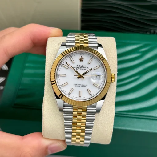 Datejust M126333-0016 Two Tone White Dial 41mm - VIP Version