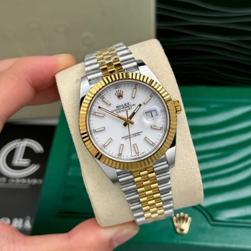 Datejust M126333-0016 Two Tone White Dial 41mm - VIP Version