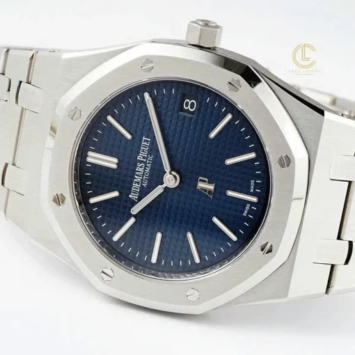 Audemars Piguet Royal Oak "Jumbo" Extra-Thin 16202ST.OO.1240ST.01 Blue Dial Steel - VIP Version
