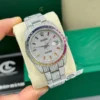 Datejust 126334 41mm Benzel Rainbow ruby Full Moissanite Hongkong - VIP Version