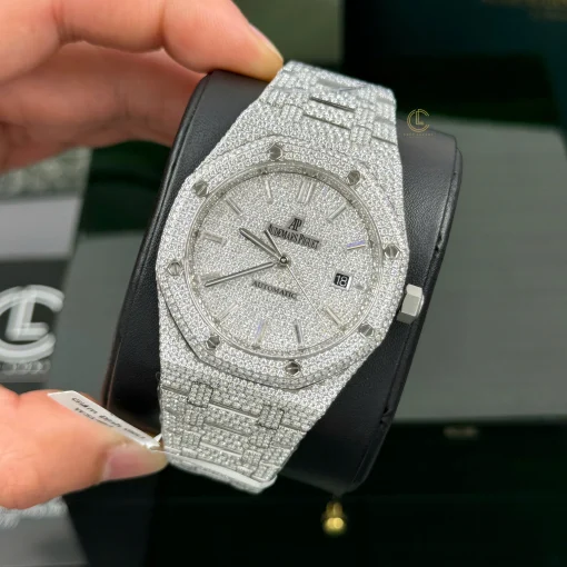 Royal Oak 15400ST Full Moissanite 41mm - VIP Version